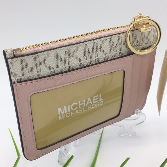 Jet Set Travel Sm TZ Coinpouch W ID Leather Blosso - Picture 5 of 8